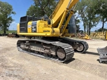 Used Komatsu in yard
